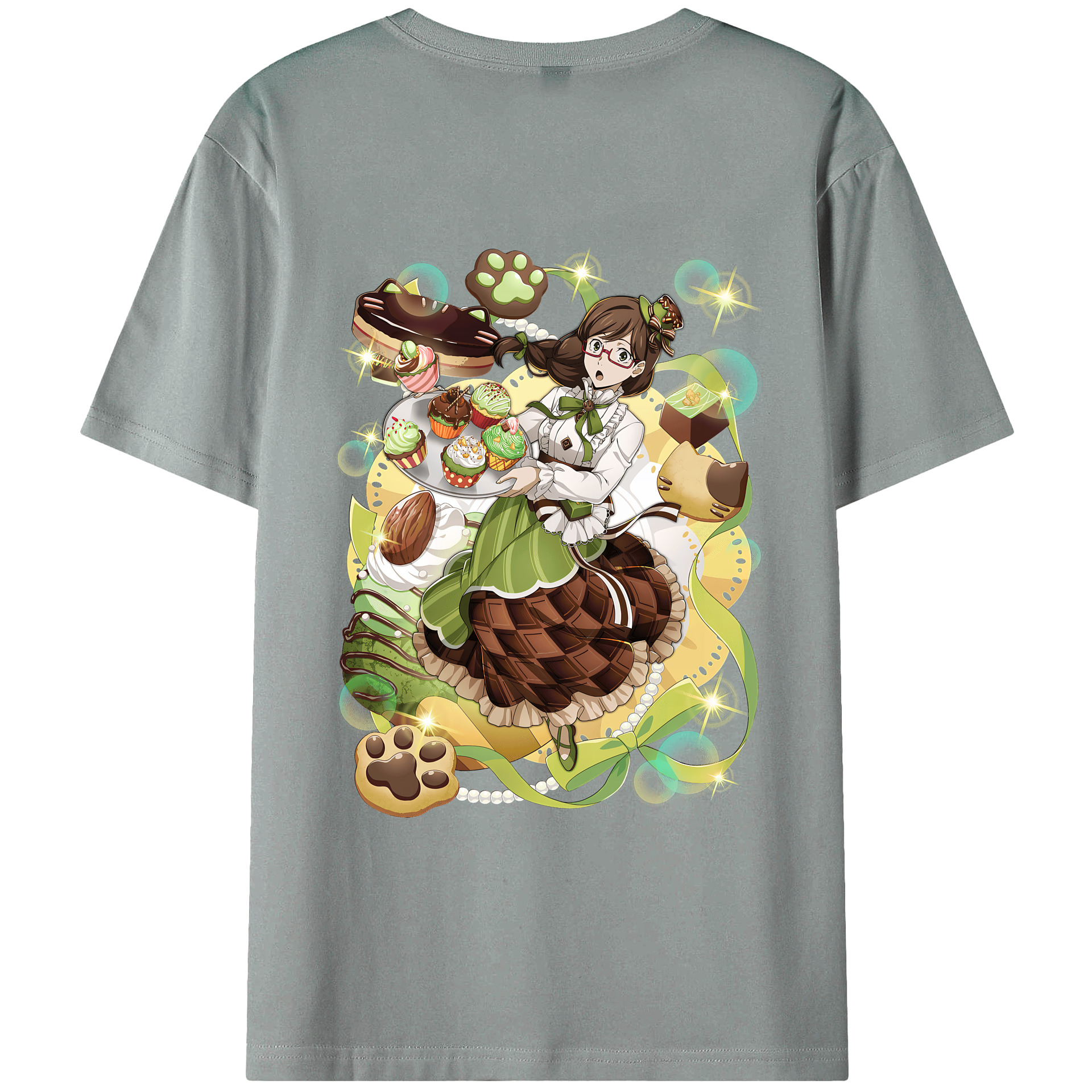 （画像用） 文豪ストレイドッグス Bungo Stray Dogs 綿100％ メンズ半袖Tシャツ（バックプリント） 通気性